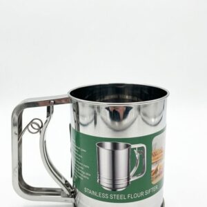 Sită Mecanică pentru Făină tip Cană, Inox, 10 x 12 cm