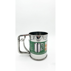 Sită Mecanică pentru Făină tip Cană, Inox, 10 x 12 cm